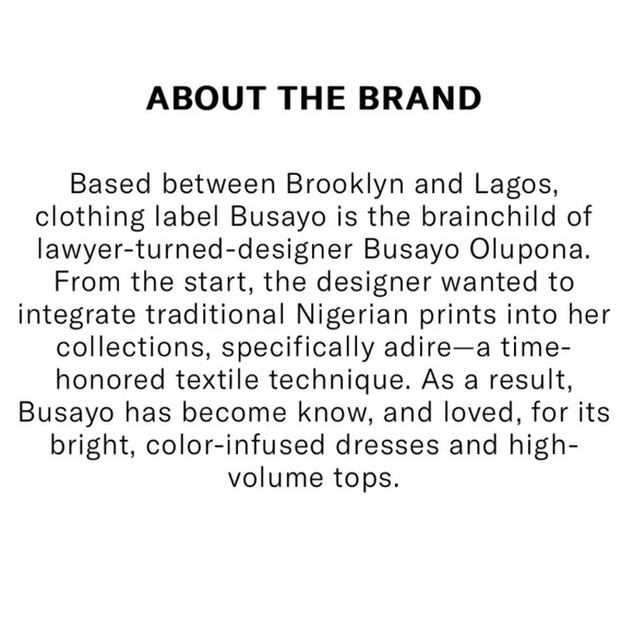 Busayo Tayo Mixed Batik Colors Midi Dress Puff Sleeves Pockets Size Small - Picture 4 of 16